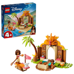 LEGO Disney Moana 2 Village House & Boat 43282 Building Set | 85 Pieces | Kids Ages 4+