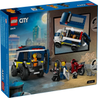 LEGO City Police Prisoner Transport Van 60479 – 198 Pieces | Police Vehicle Building Set for Kids Ages 6+