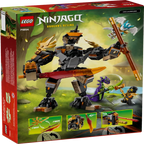 LEGO NINJAGO Cole’s Mission Mech & Dragon Zane Building Set 71854, 364 Pieces – 7+ Years