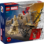 LEGO Marvel Epic Battle: Spider-Man vs. Sandman Building Set 76334, 201 Pieces, Spider-Man, Venom & Sandman Minifigures – 9+ Years