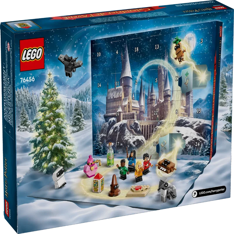 LEGO Harry Potter Advent Calendar 2025 76456 – 278 Pieces | Christmas Gift Set for Kids Ages 7+