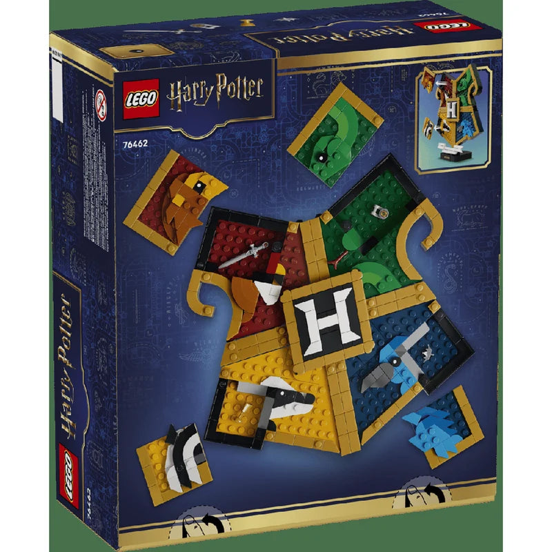 LEGO Harry Potter Hogwarts House Crest Building Set 76462, 545 Pieces, 4 Hogwarts House Animals & Hidden Collectible Compartments – 12+ Years