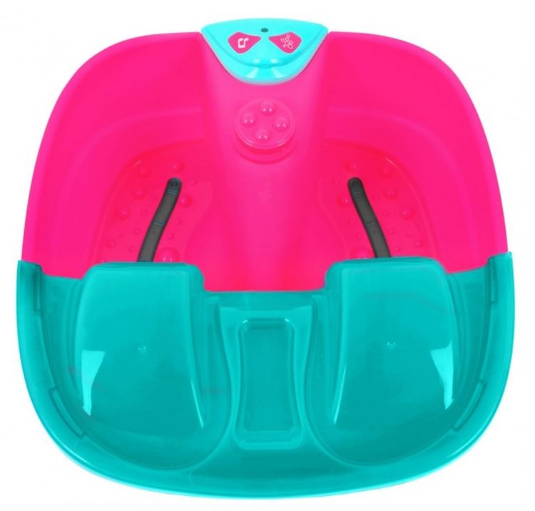 Girls Creator Foot Spa Salon Bubbles & Music, Battery Operated Foot Spa Set with 15 Accessories