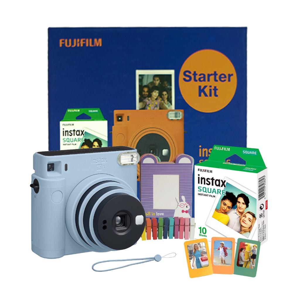 Fujifilm Instax Square SQ1 Starter Kit, Blue