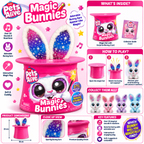 Pets Alive Magic Bunnies Interactive Surprise Bunny in Magic Hat Toy – 8+ Years