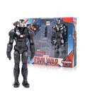 Marvel Captain America: Civil War War Machine Action Figure James Rhodes with Weapon Avengers Superhero Collectible Toy  30cm