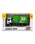 JY Power Metal Garbage Truck Toy with Light & Sound