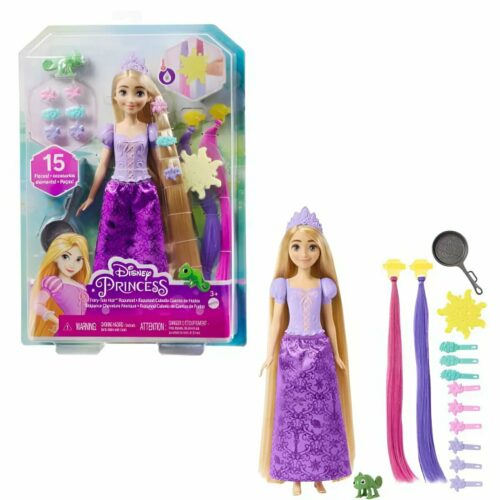 Mattel Disney Princess Fairy Tale Hair Rapunzel Doll Set