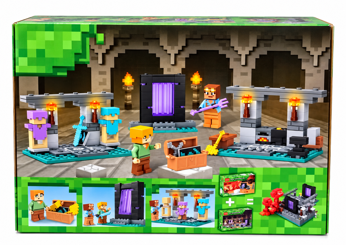 My World Building Blocks Adventure Set – 203+ Pieces | 6+ Years
