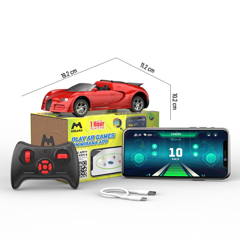 Mirana Doppler Musical Remote Car Red