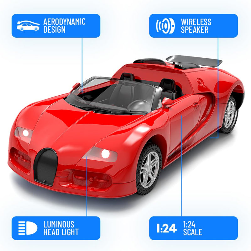 Mirana Doppler Musical Remote Car Red