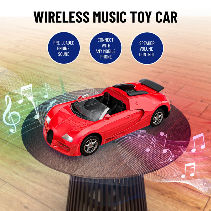 Mirana Doppler Musical Remote Car Red