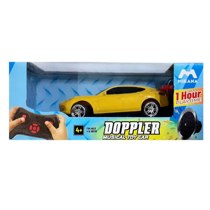 Mirana Doppler  Remote Car Yellow