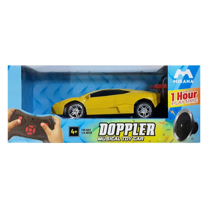 Mirana Doppler  Remote Car Yellow
