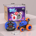 Mirana Warrior Remote Control Round Remote Orange Blue