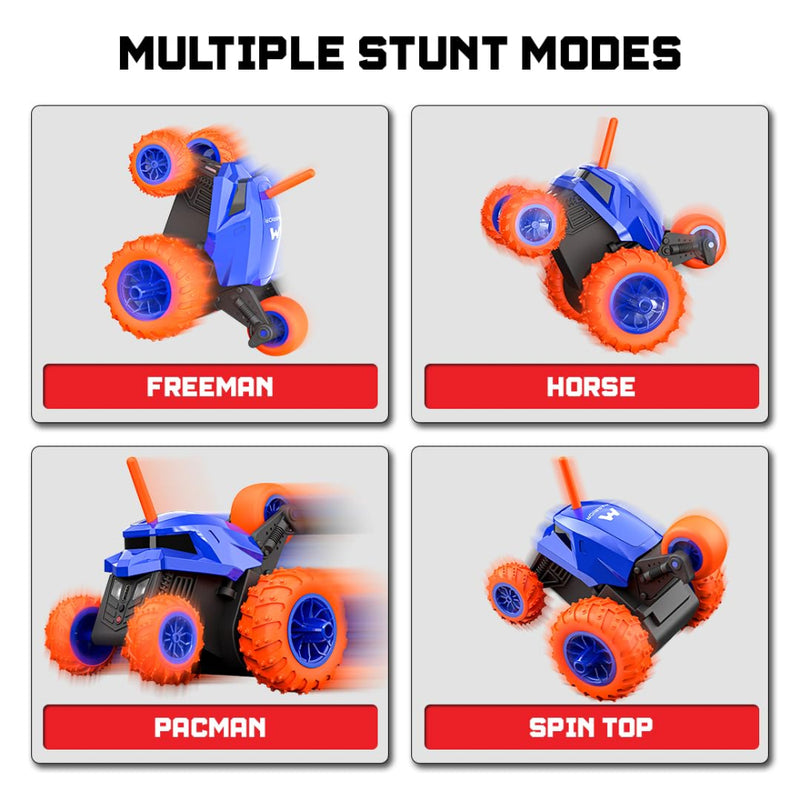 Mirana Warrior Remote Control Round Remote Orange Blue