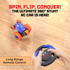 Mirana Warrior Remote Control Round Remote Orange Blue
