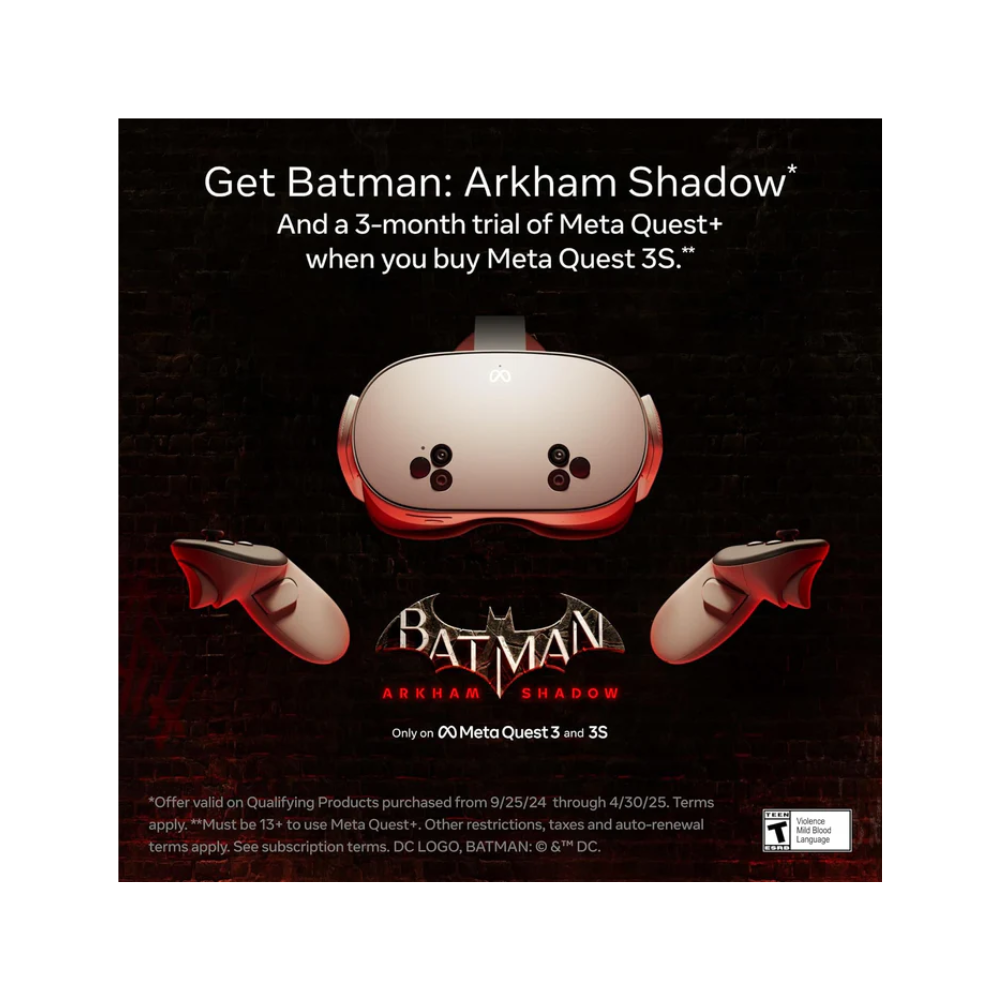 Meta Quest 3S 128GB Get Batman Arkham Shadow