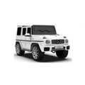 EMotorad Formula Fun Mercedes Benz G-Wagon Ride-On Car for Kids (White)