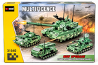Be Cool Multifience Tank 99A 4-in-1 Building Blocks Set – 868+ PCS | Model 31040 | Ages 8+