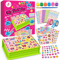 Kalakaram My Trinket Box DIY Craft Kit – Painting & Diamond Art, 7+ Years