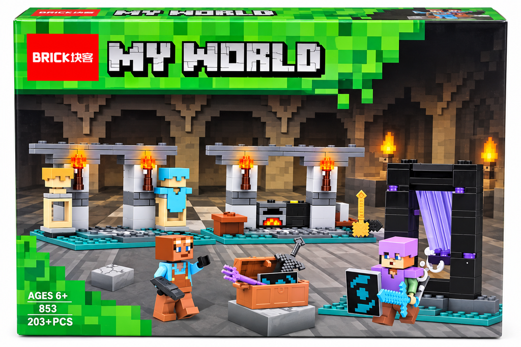 My World Building Blocks Adventure Set – 203+ Pieces | 6+ Years