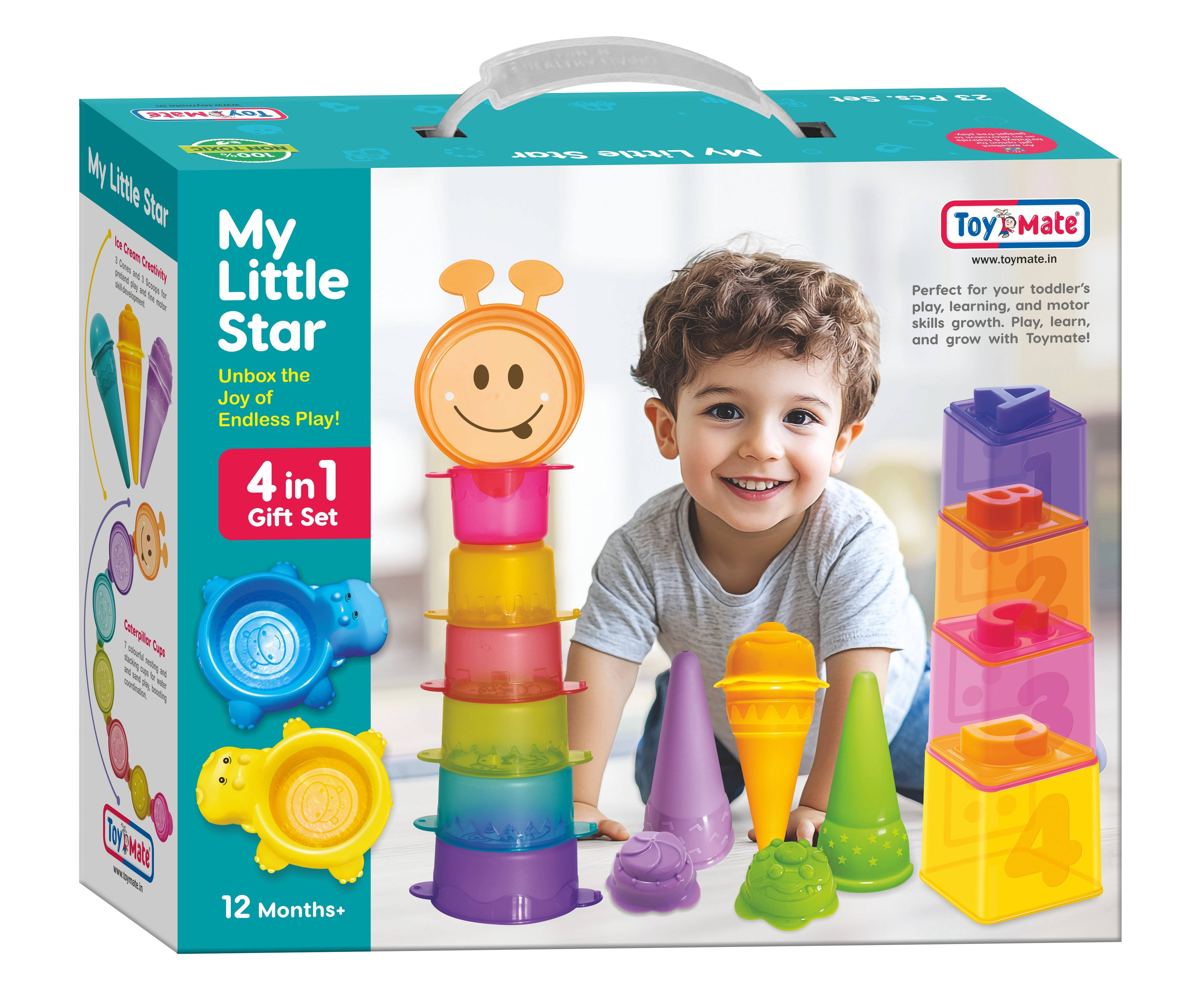 Toymate My Little Star –A 4 in 1 Gift Set with Bath Toys