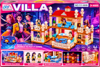 DIY Villa Princess Castle Building Blocks Playset | 2-Storey Dream House with Mini Figures & Furniture | 3+ Years