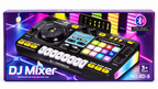 DJ Mixer Toy with Bluetooth Connectivity, Music Keyboard & Light-Up Launchpad for Kids 3+ Years