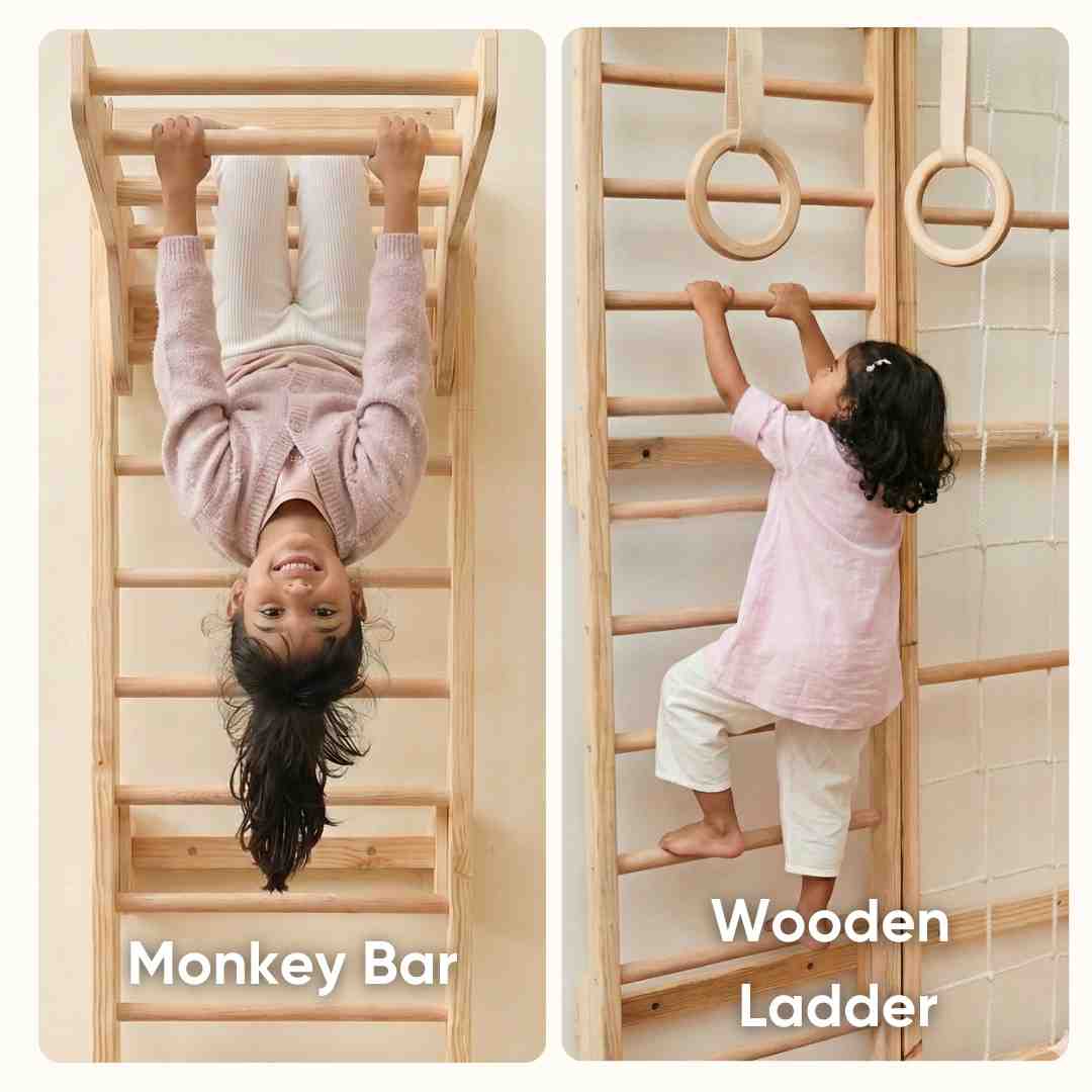 Curious Cub Space Saver Jungle Gym 1 (6 Feet )