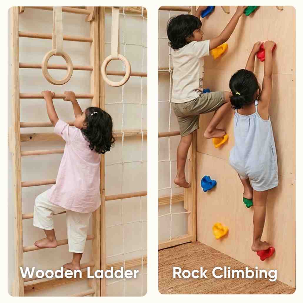 Curious Cub L Shaped Jungle Gym