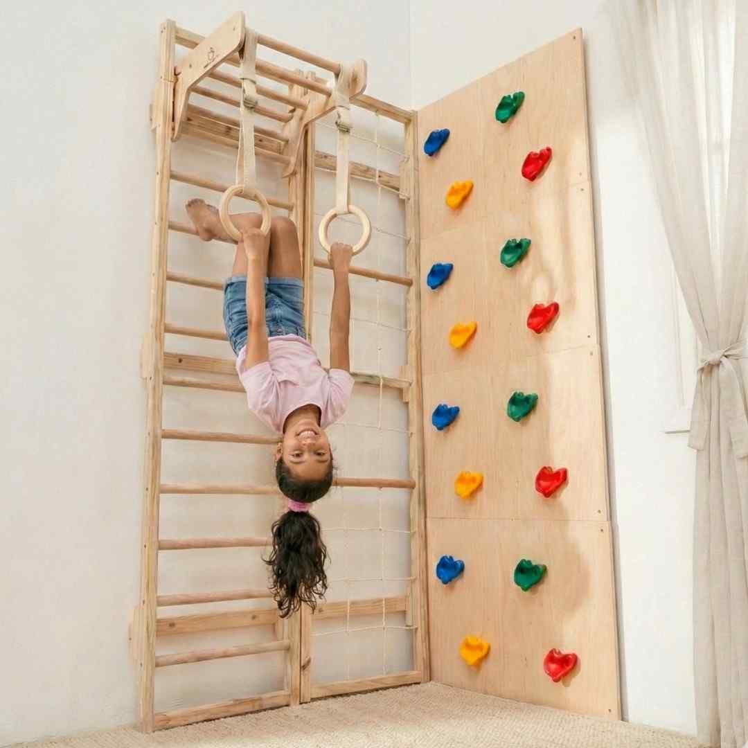 Curious Cub L Shaped Jungle Gym
