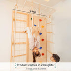 Curious Cub Space Saver Jungle Gym 2 (7 Feet )