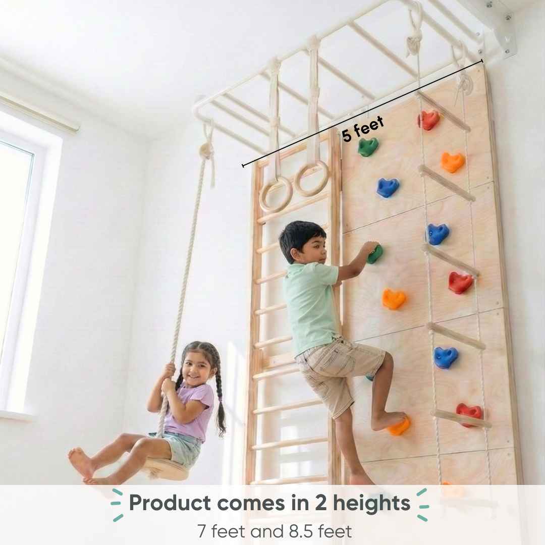Curious Cub Space Saver Jungle Gym 3 (8.5 Feet )