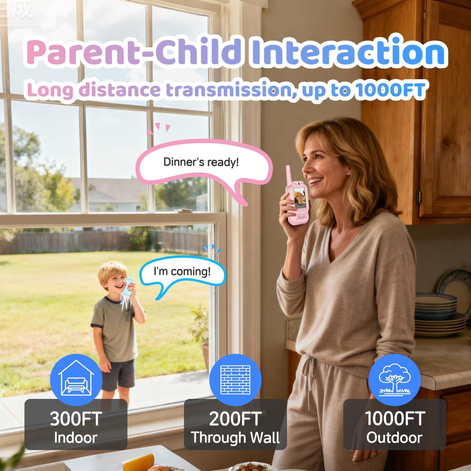 Kids Smart Video Calling Walkie Talkies