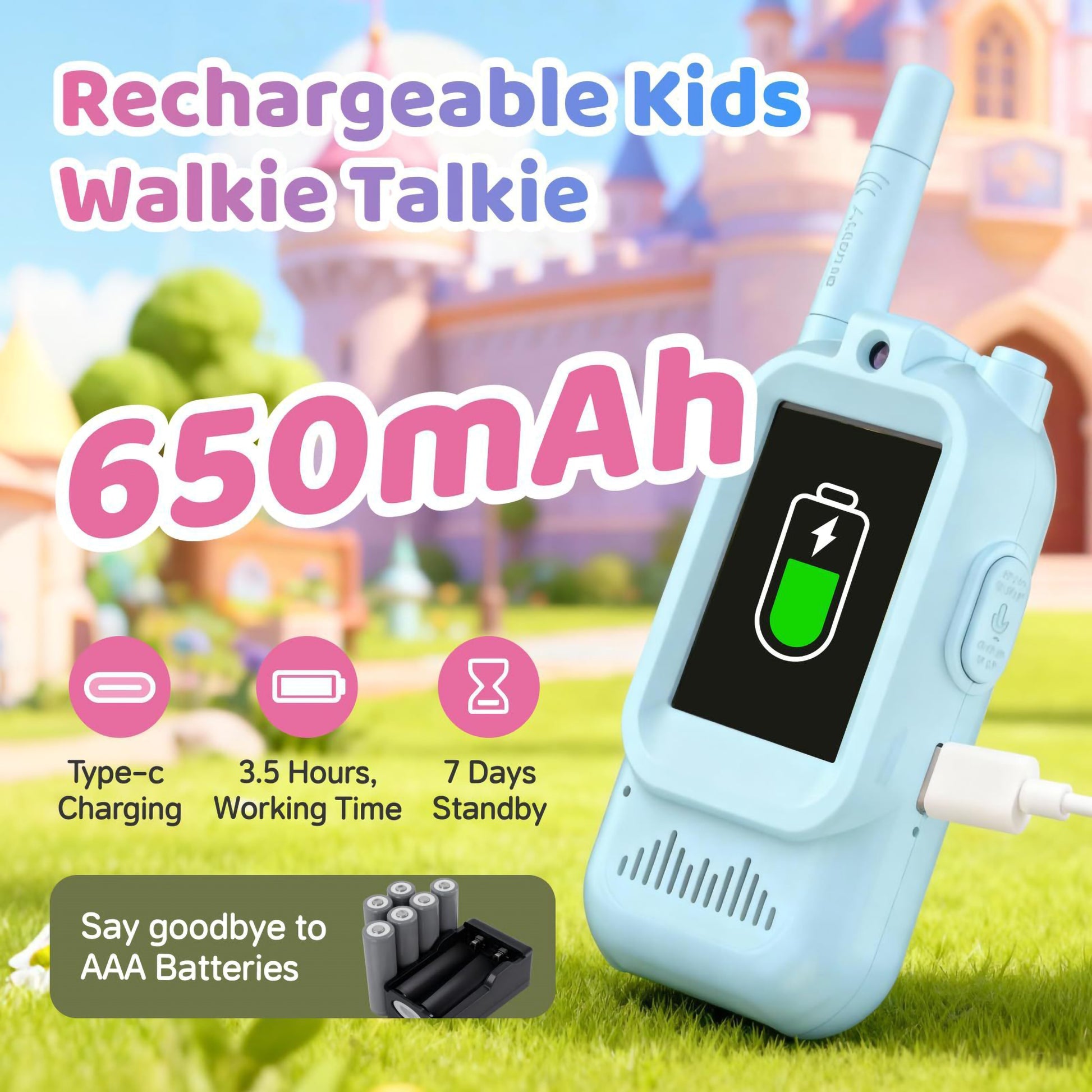 Kids Smart Video Calling Walkie Talkies