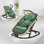 R For Rabbit Rock N Nap Bliss – Lightweight Baby Sleeper & Rocker Olive Green