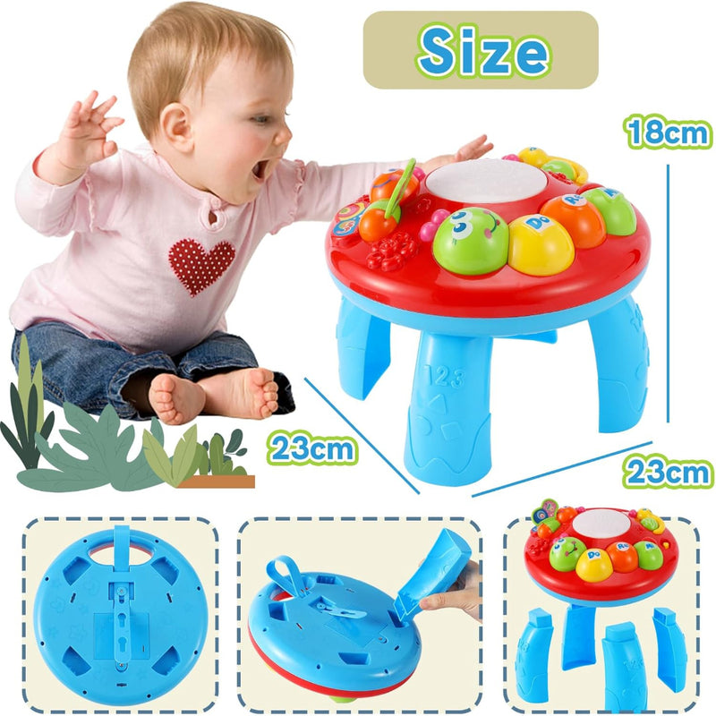 Open Ended Caterpillar Learning Table