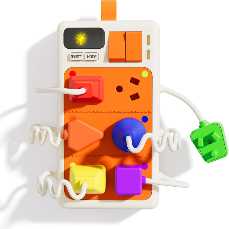 Open Ended Montessori Plug & Play Busy Board