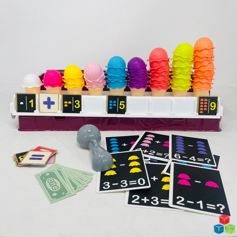 Open Ended Scoop And Learn Ice Cream Set
