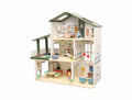 Open Ended Wooden Dollhouse Modern Villa
