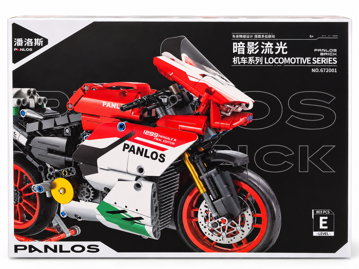 Panlos Panigale R Final Edition Motorcycle Building Blocks Set – 803 Pcs