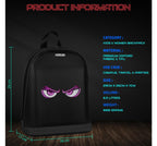Hookaba Bold Bling Black LED Backpack 8L – Bluetooth Smart Backpack