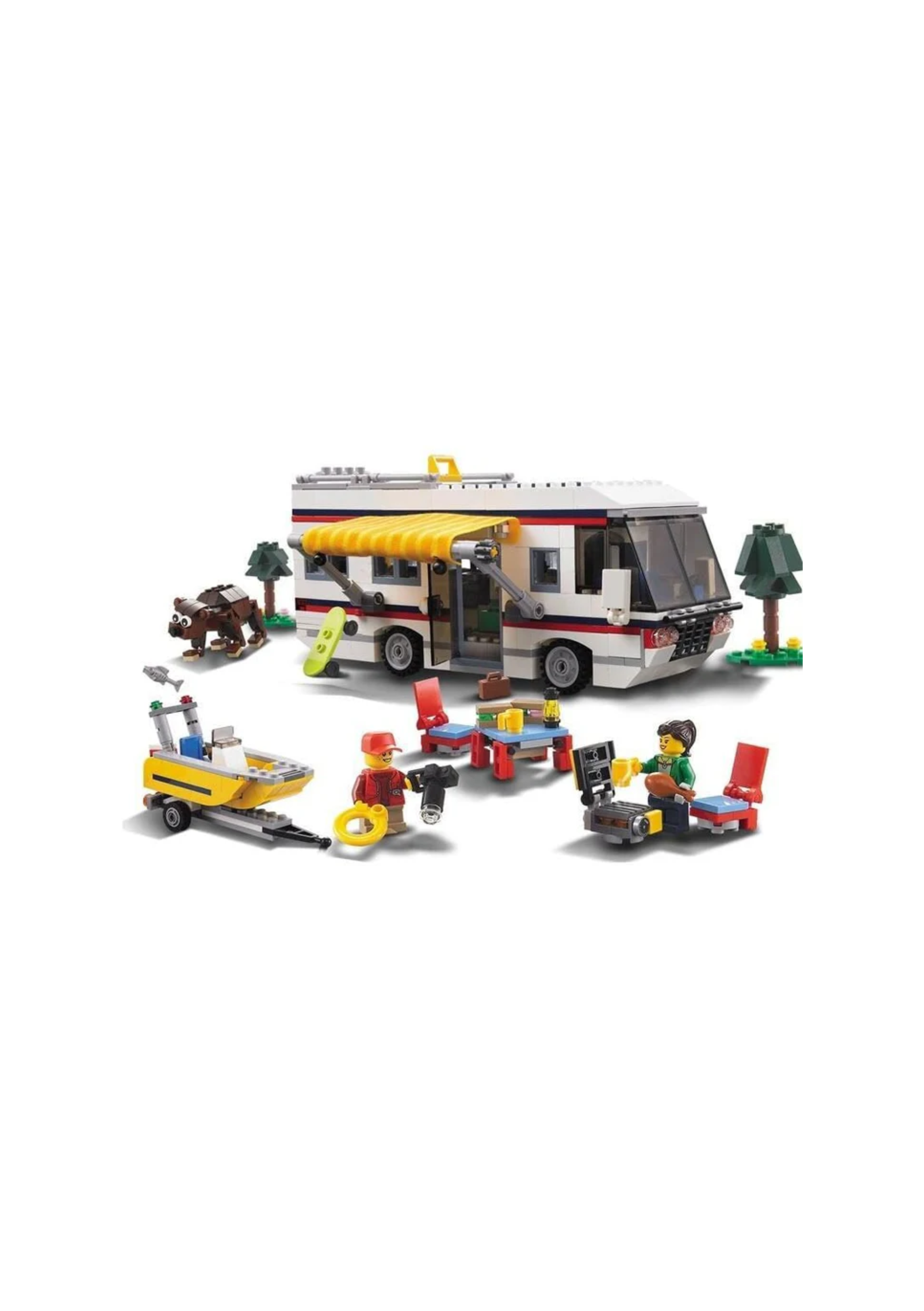 Architect 3-in-1 Vacation Getaways Building Block Set 142Pcs