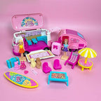 Rainbow Toys Doll with her Camping and Travel Accessory Luxyry RV Set