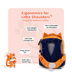 Filli & Me Filli & Aeroplane HugBag 10L Preschool Backpack for Kids (2–3 Years) Lightweight School & Travel Bag