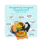 Filli & Me Filli & Aeroplane HugBag 10L Preschool Backpack for Kids (2–3 Years) Lightweight School & Travel Bag