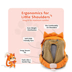 Filli & Me Filli & Teddy HugBag 10L Preschool Backpack for Kids (2-3 Years) Cute School & Travel Bag