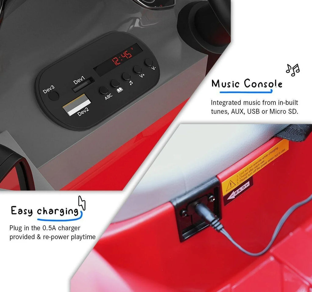 EMotorad Formula Fun Battery Oprated AUDI Q8  CAR (Red)