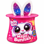 Pets Alive Magic Bunnies Interactive Surprise Bunny in Magic Hat Toy – 8+ Years